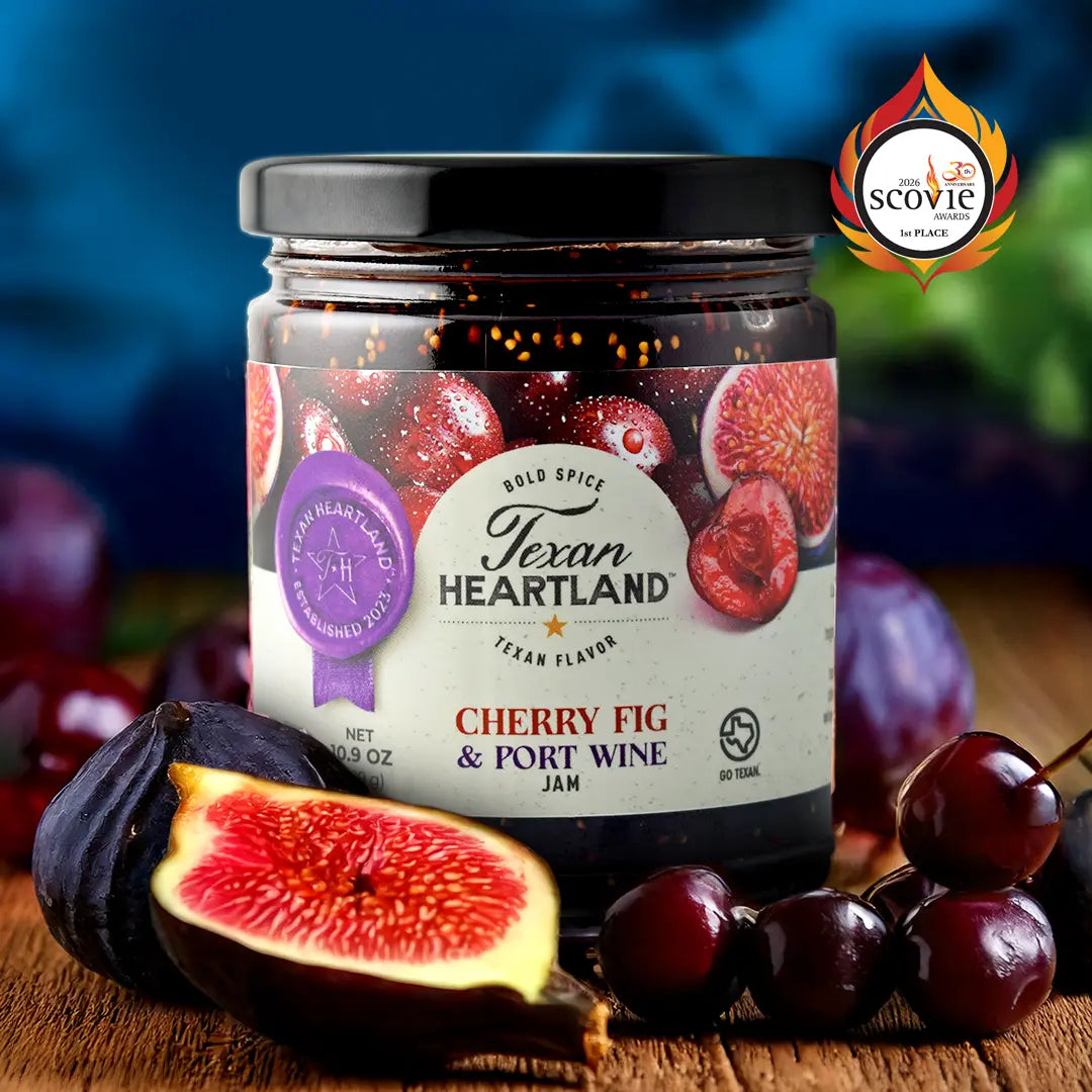 Cherry Fig & Port Wine Jam: Award Winning - Made in Texas – Texan