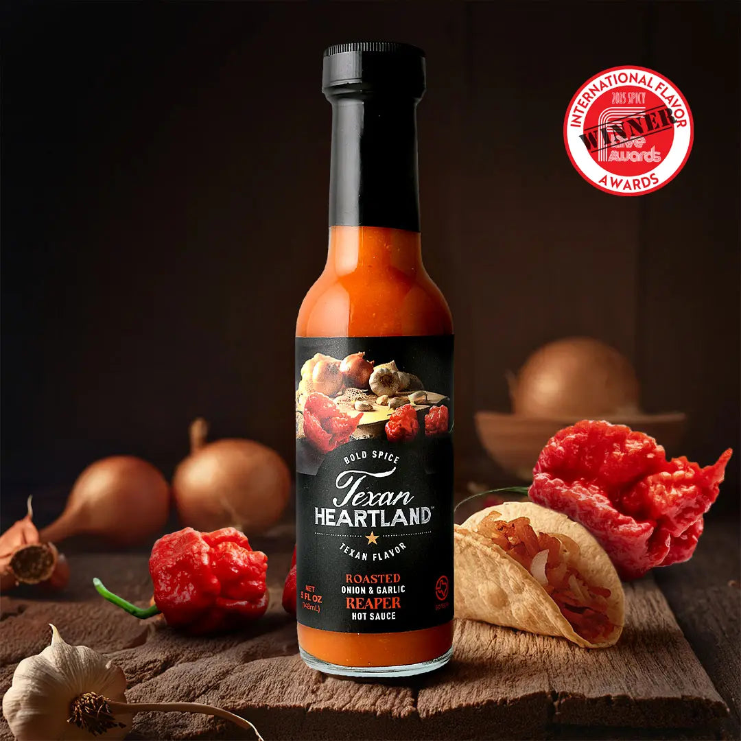 Roasted Onion & Garlic Reaper Hot Sauce: Award Winning - Made In