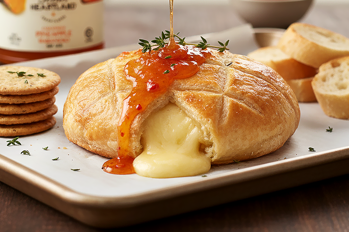 Coconut Pineapple Brie Puff Pastry
