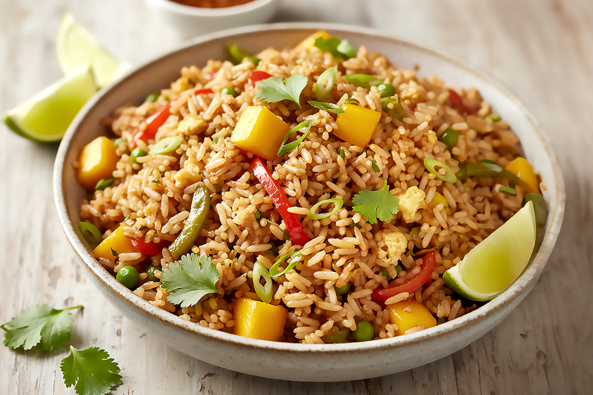 Spicy Mango Fried Rice