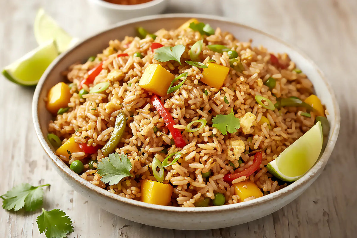 Spicy Mango Fried Rice