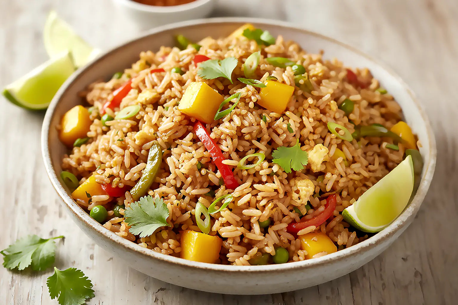 Spicy Mango Fried Rice