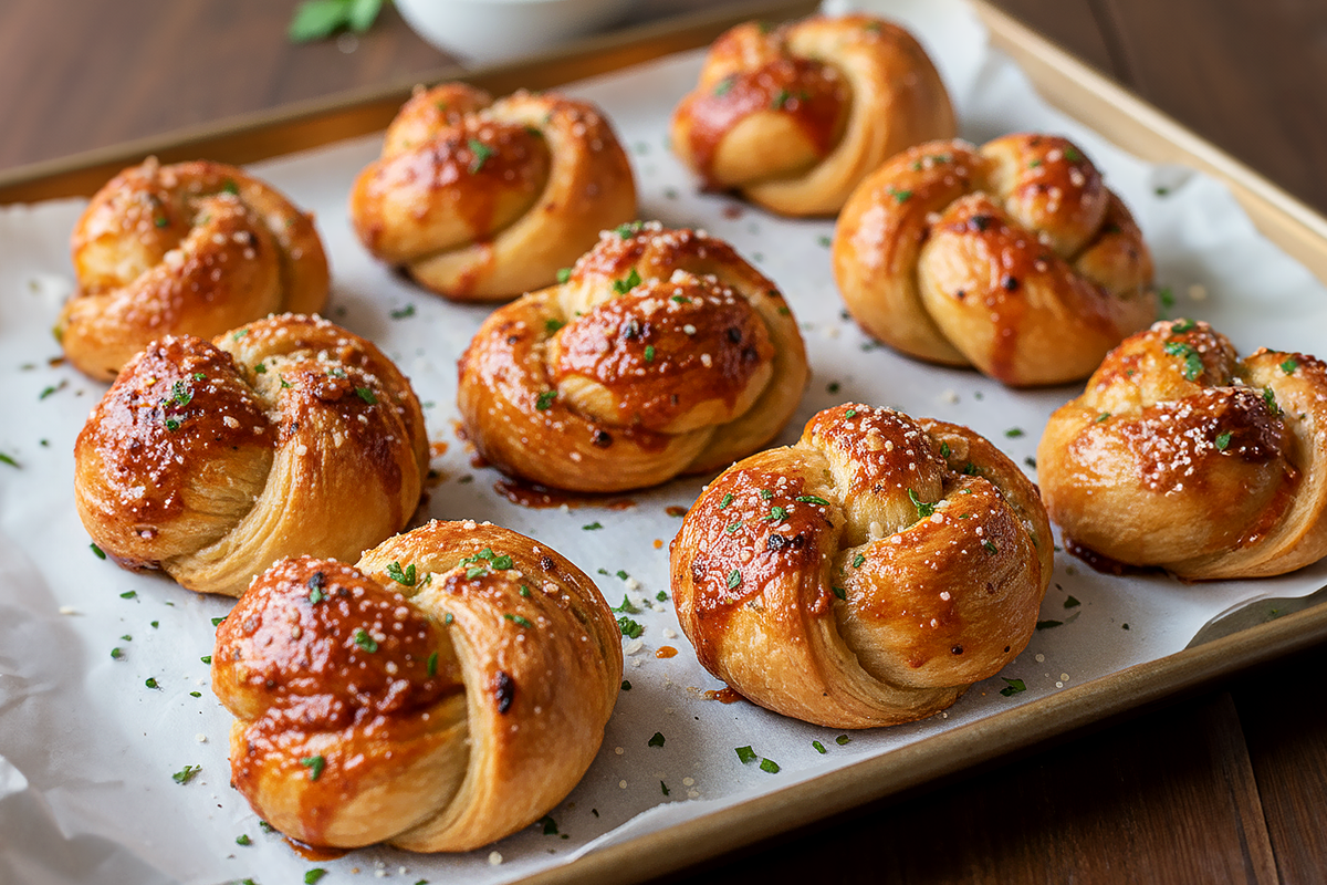 Extreme Heat Garlic Knots