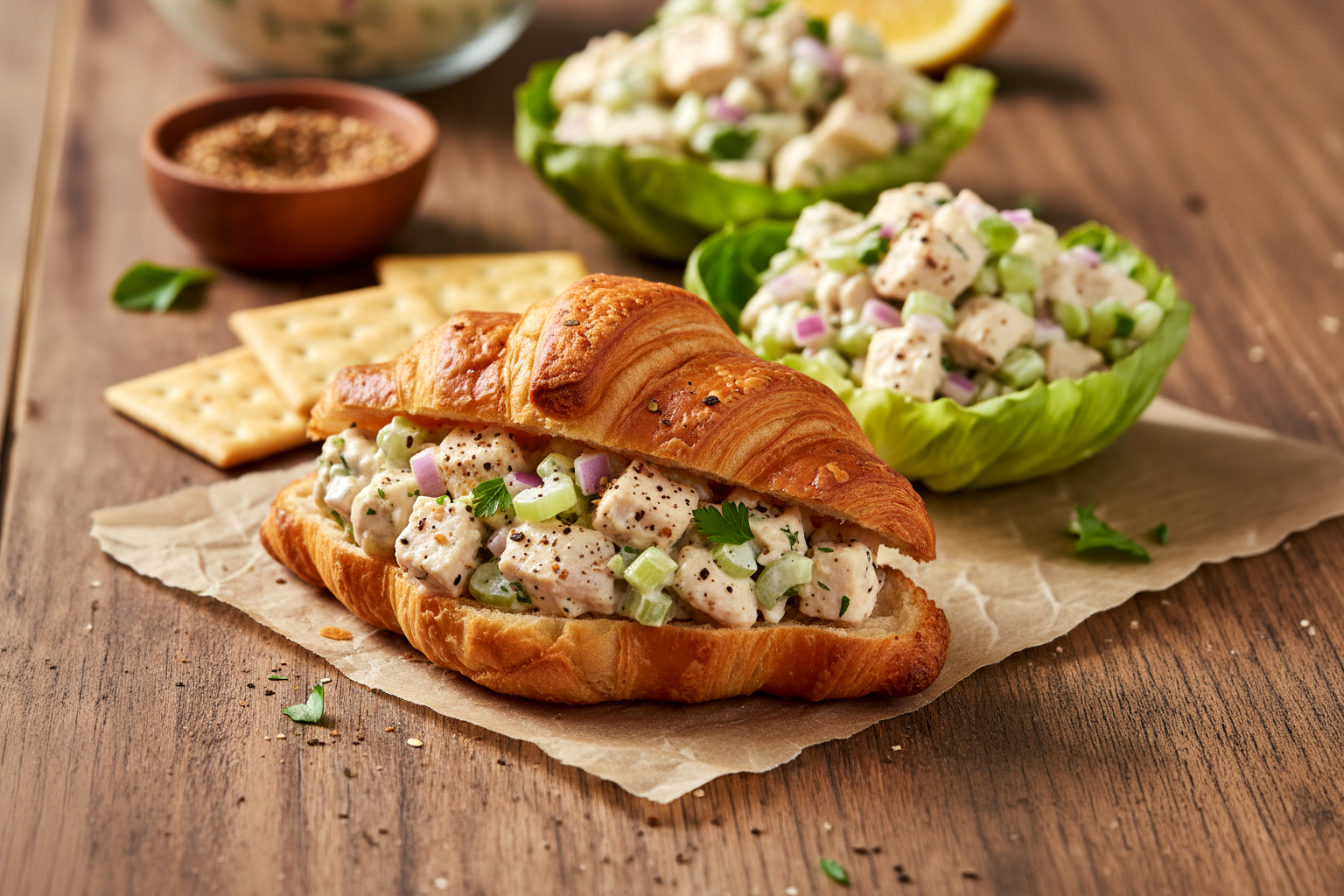 Seasoned Chicken Salad