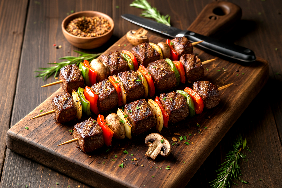 Texas Beef Kebabs