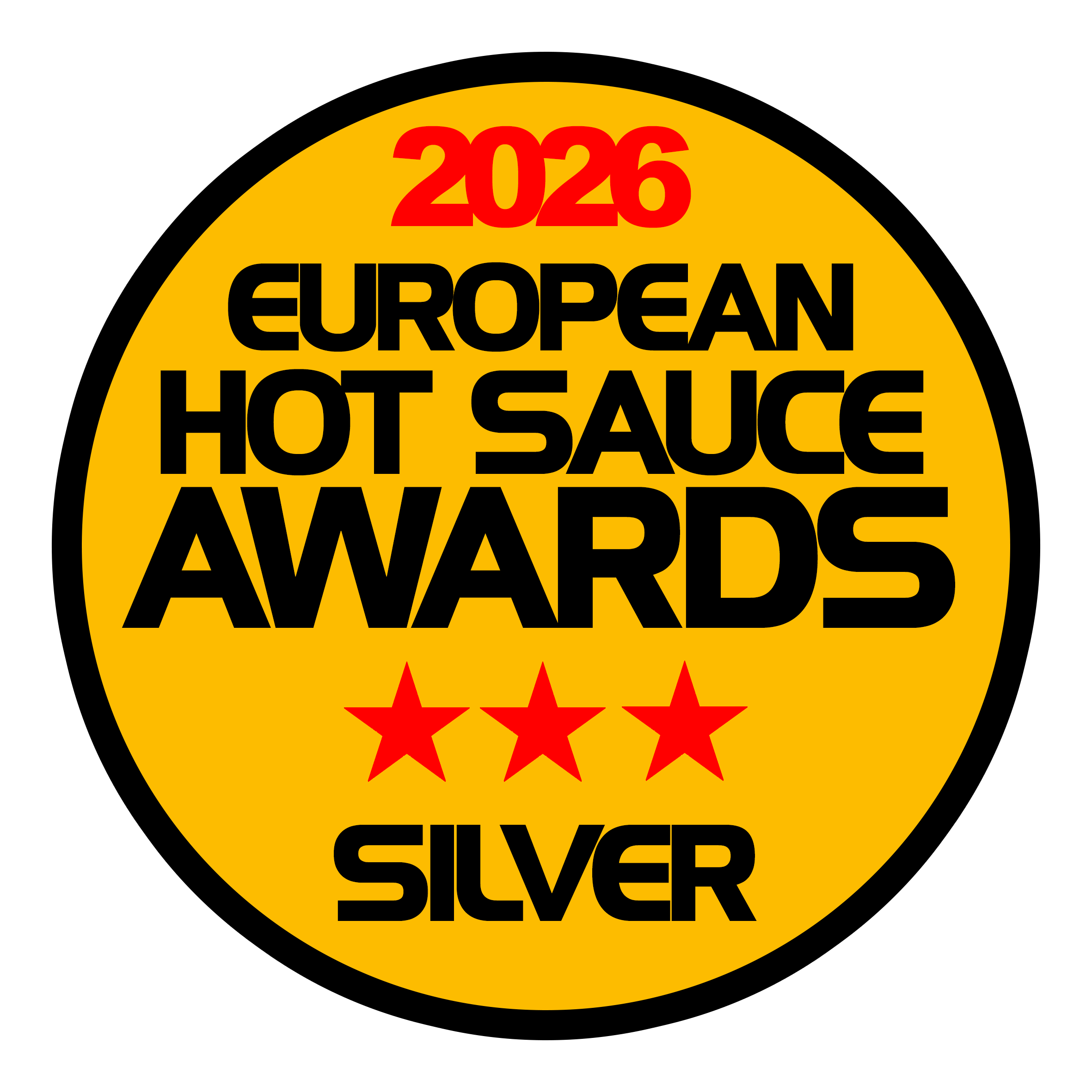 Texan Heartland Silver winner - 2026 European Hot Sauce Awards