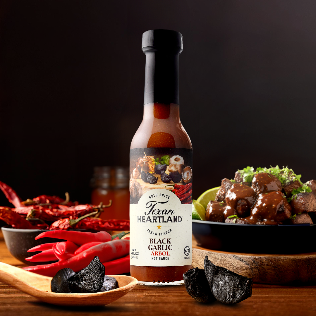 Black Garlic Arbol Hot Sauce
