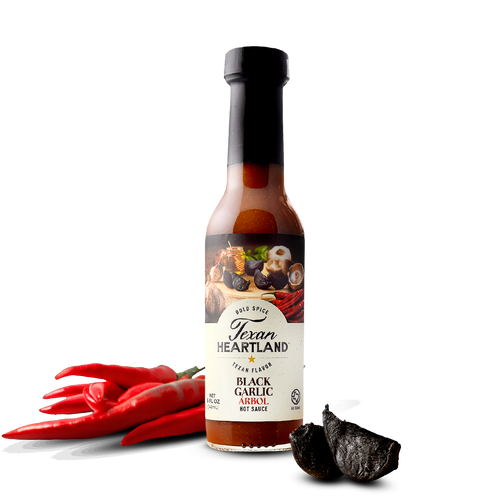 Black Garlic Arbol Hot Sauce