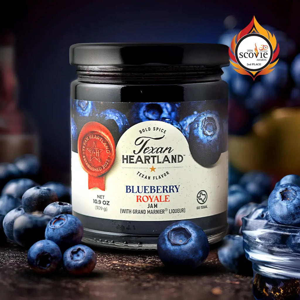 Blueberry Royale Jam Texan Heartland