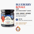 Blueberry Royale Jam flavor, best uses, product claims and Scovie Award