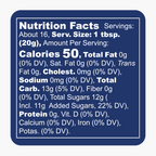 Blueberry Royale Jam Nutrition Facts