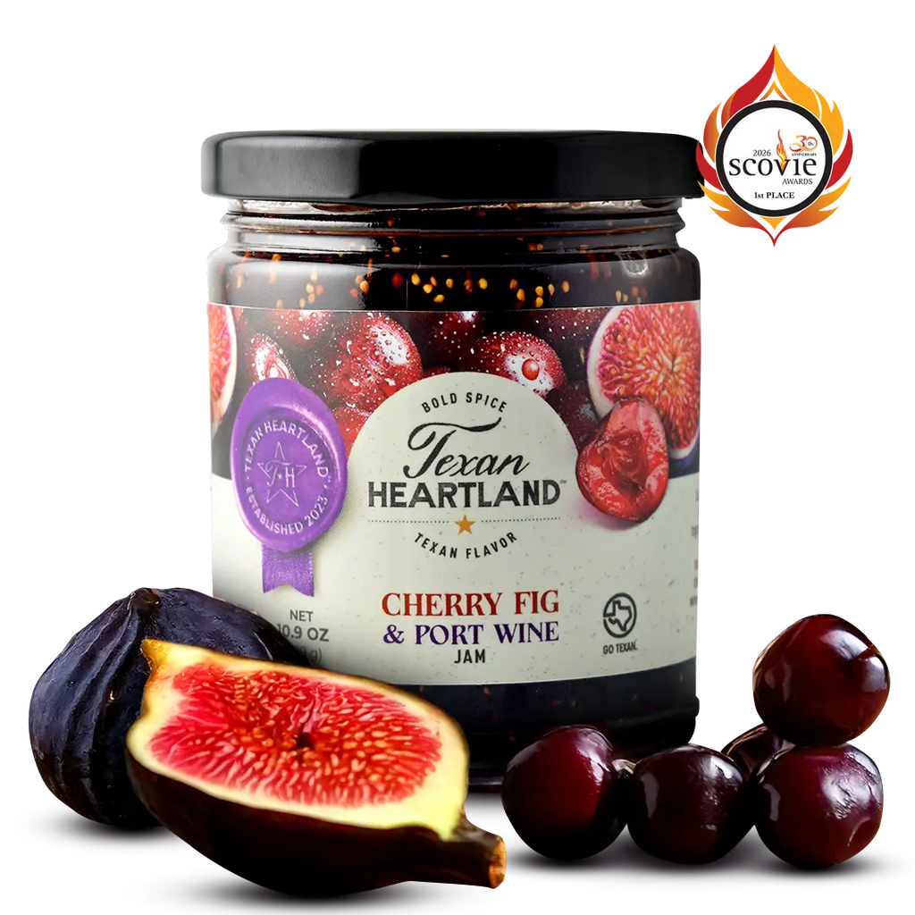 Cherry Fig & Port Wine Jam Texan Heartland