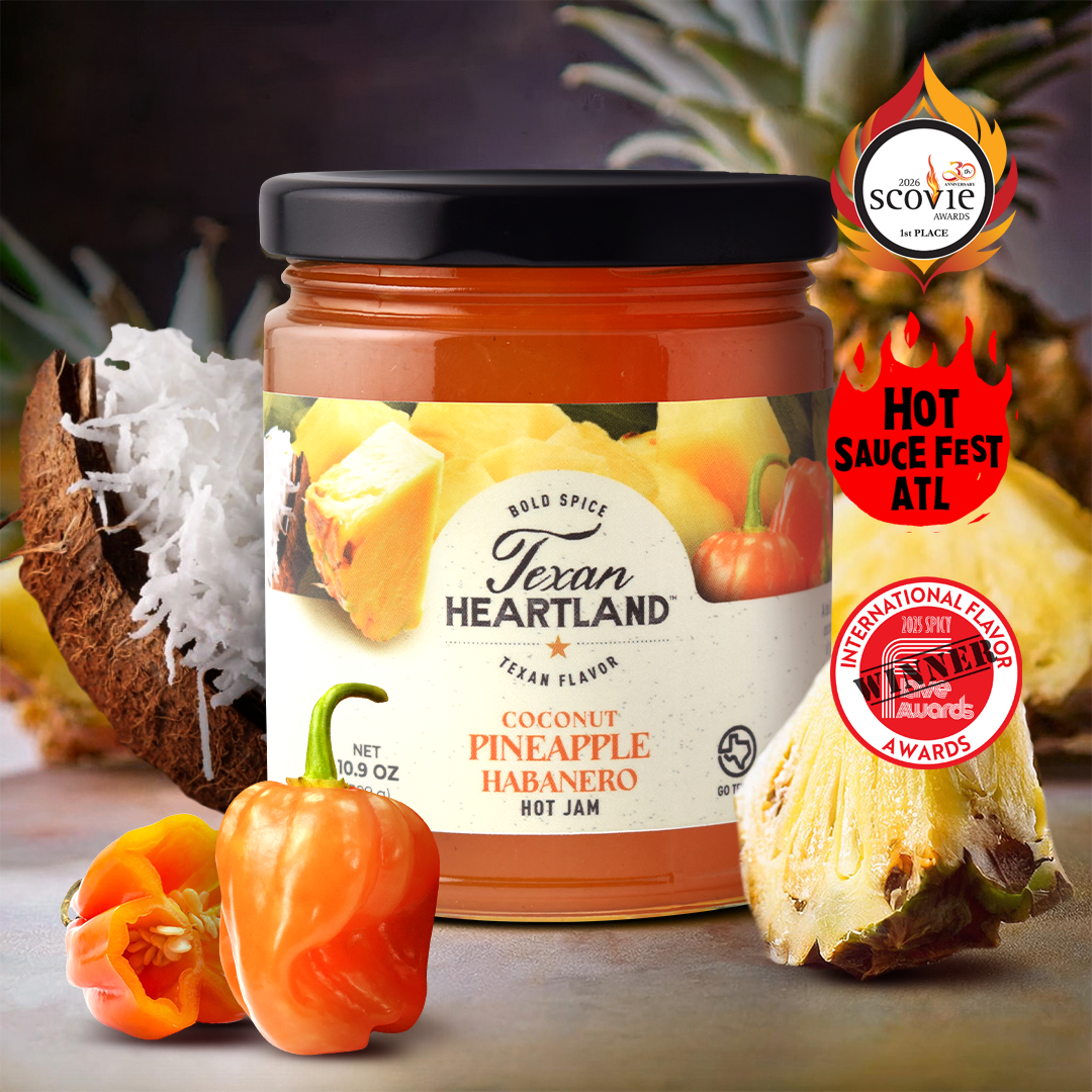 Coconut Pineapple Habanero Hot Jam