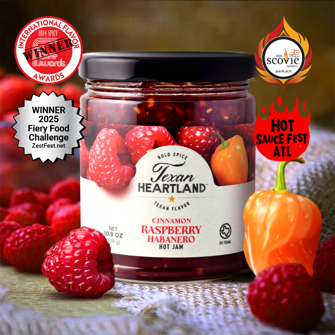 Cinnamon Raspberry Habanero Hot Jam