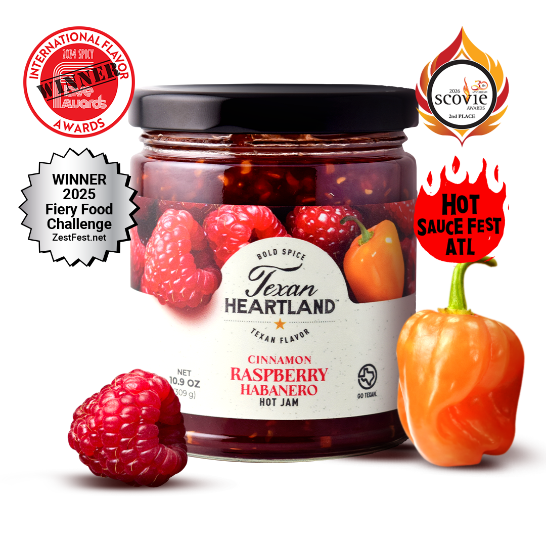 Cinnamon Raspberry Habanero Hot Jam