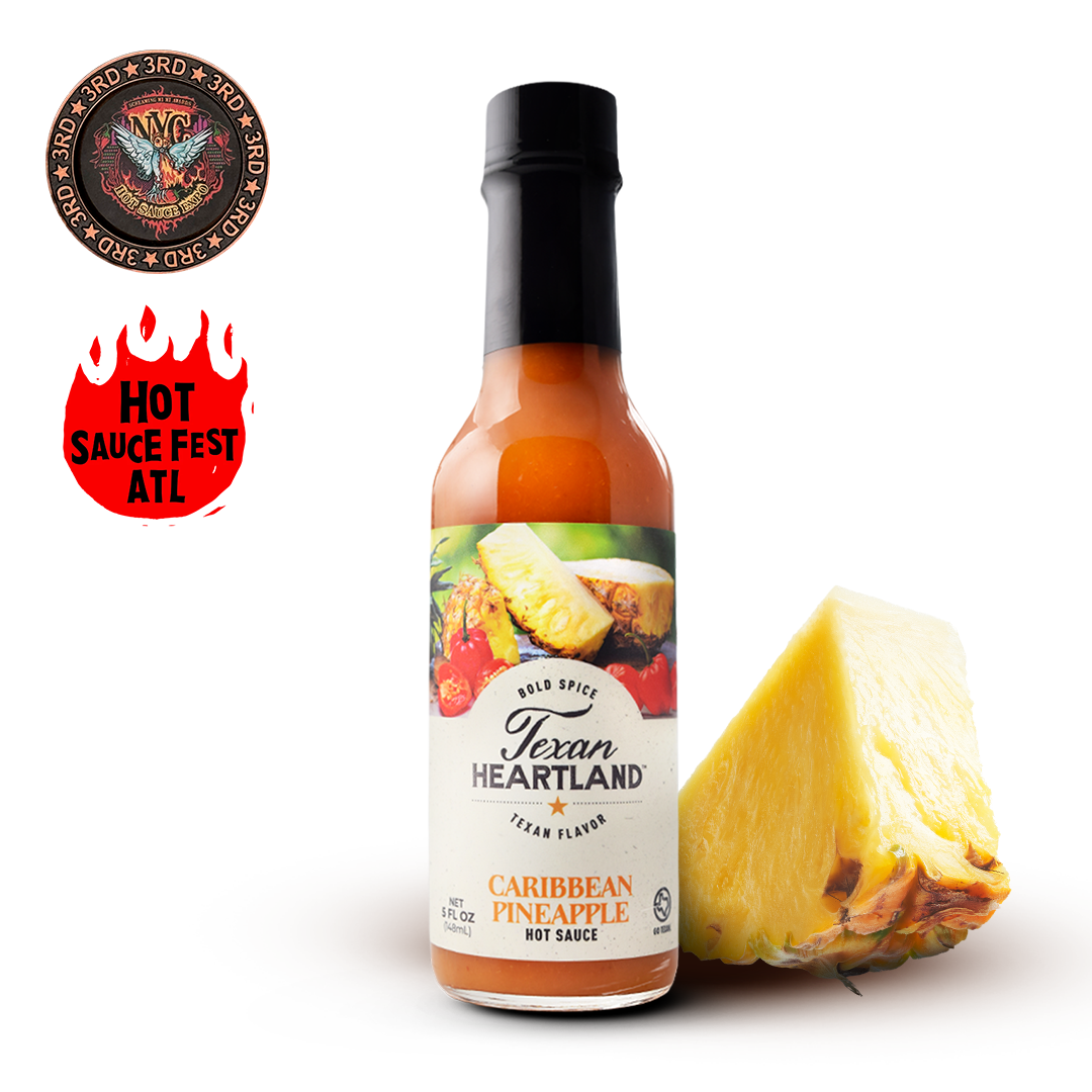 Caribbean Pineapple Hot Sauce Texan Heartland