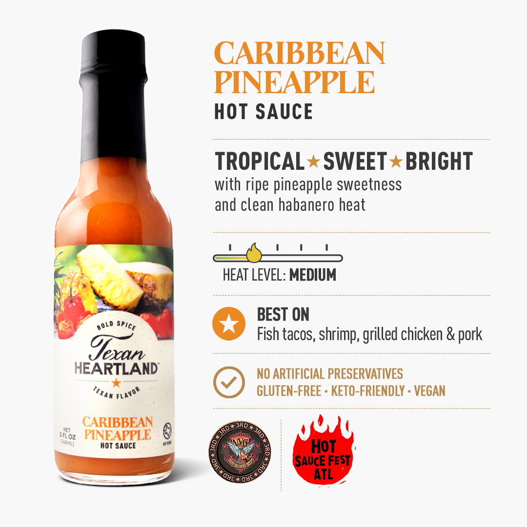 Caribbean Pineapple Hot Sauce