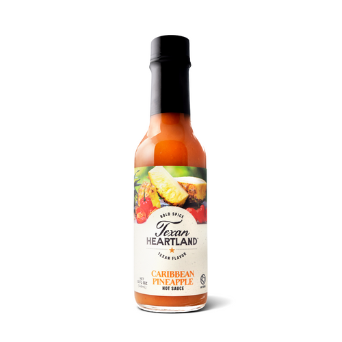 Caribbean Pineapple pineapple habanero hot sauce bottle