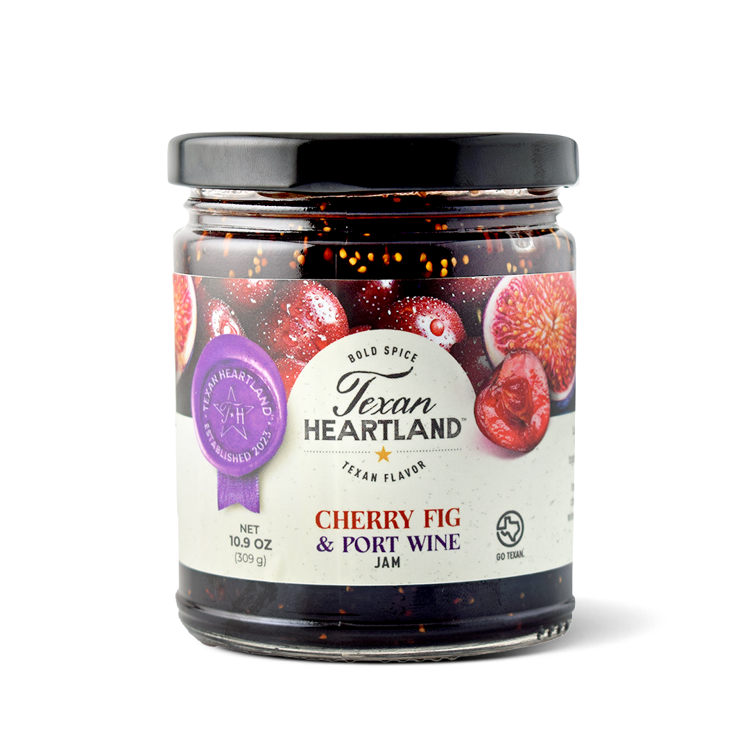 Cherry Fig & Port Wine Jam jar