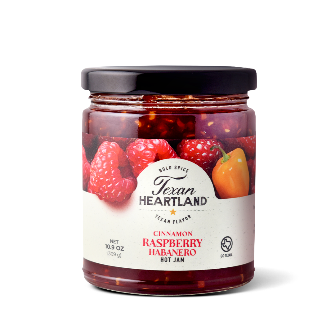 Cinnamon Raspberry Habanero Hot Jam jar