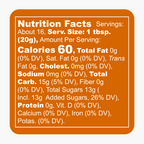 Coconut Pineapple Habanero Hot Jam Nutrition Facts