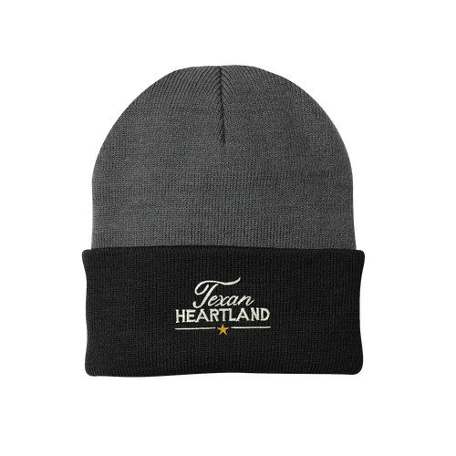Embroidered Knit Hat Texan Heartland