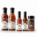 Texan Heartland Grill Master Bundle with barbecue sauces, hot sauces and Smokehouse Beef & Steak Seasoning