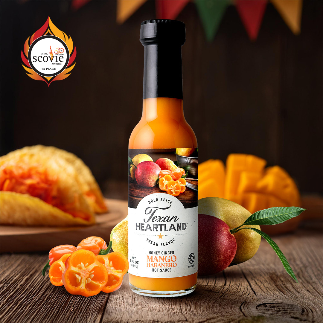 Honey Ginger Mango Habanero Hot Sauce