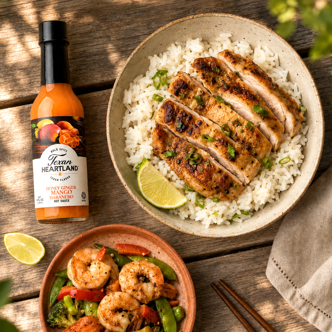 Honey Ginger Mango Habanero Hot Sauce