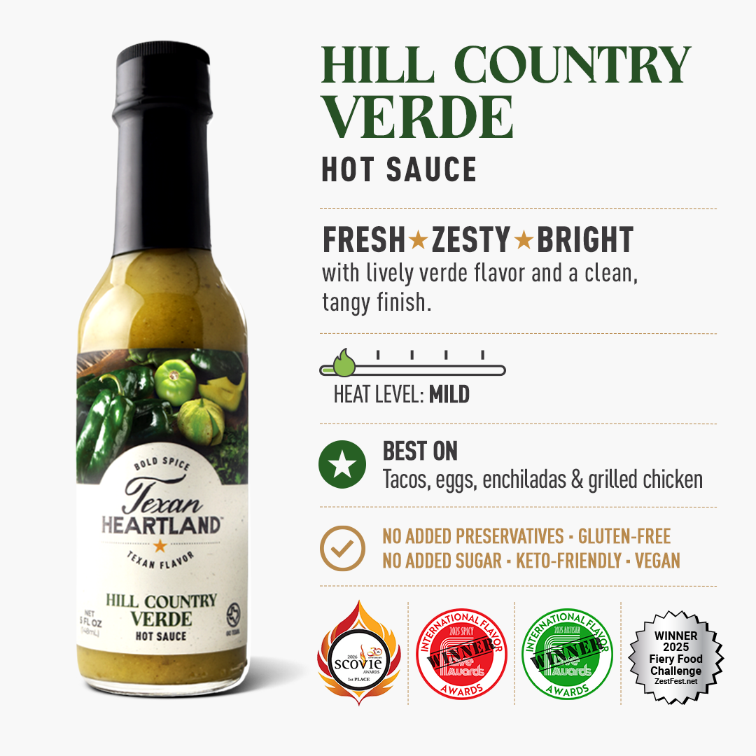 Hill Country Verde Hot Sauce