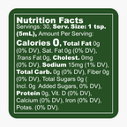 Hill Country Verde hot sauce Nutrition Facts