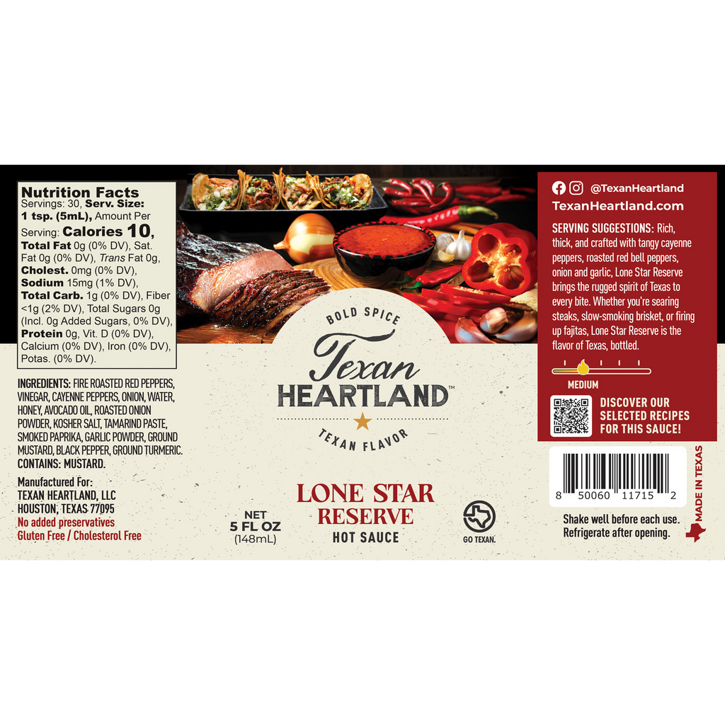 Lone Star Reserve Hot Sauce