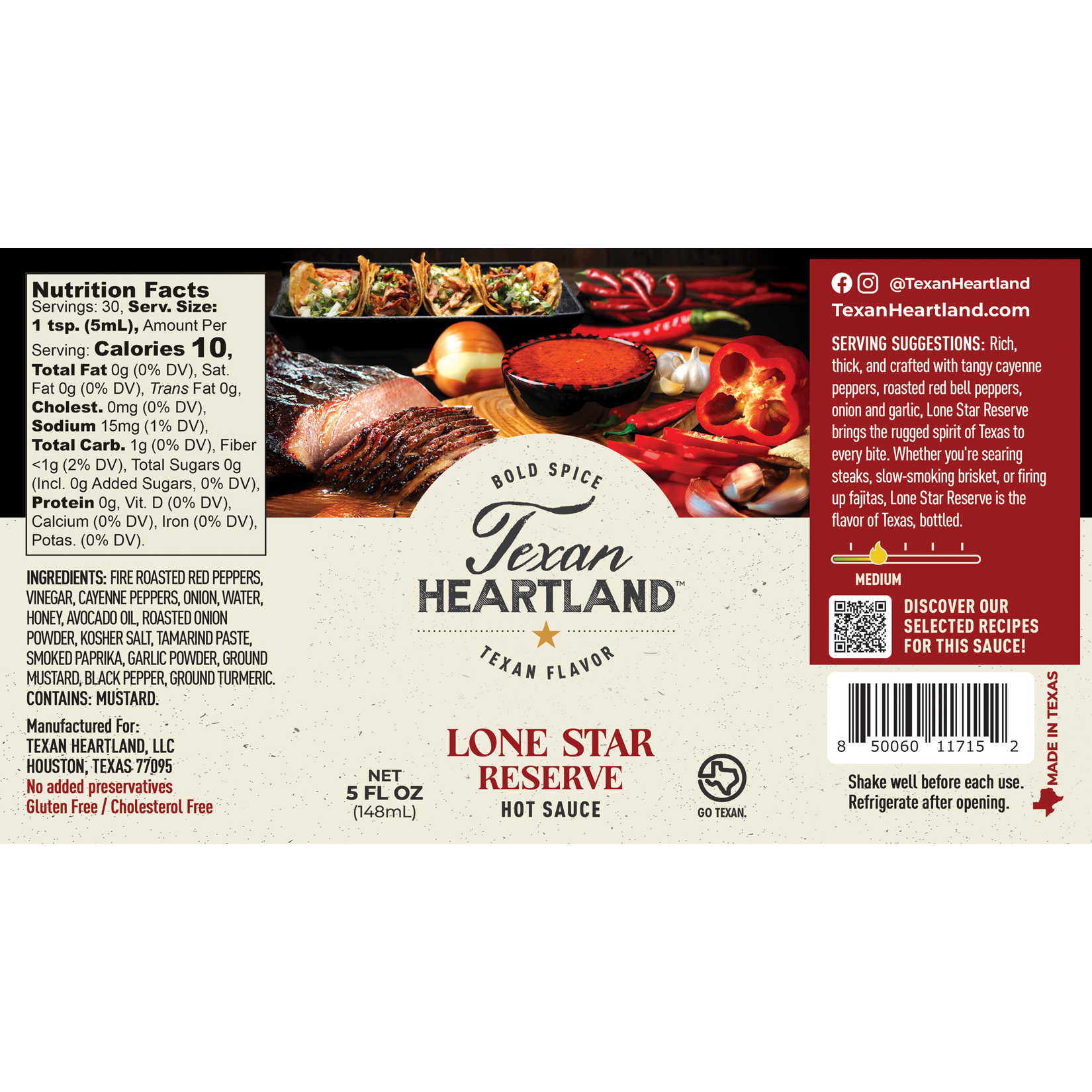 Lone Star Reserve Hot Sauce