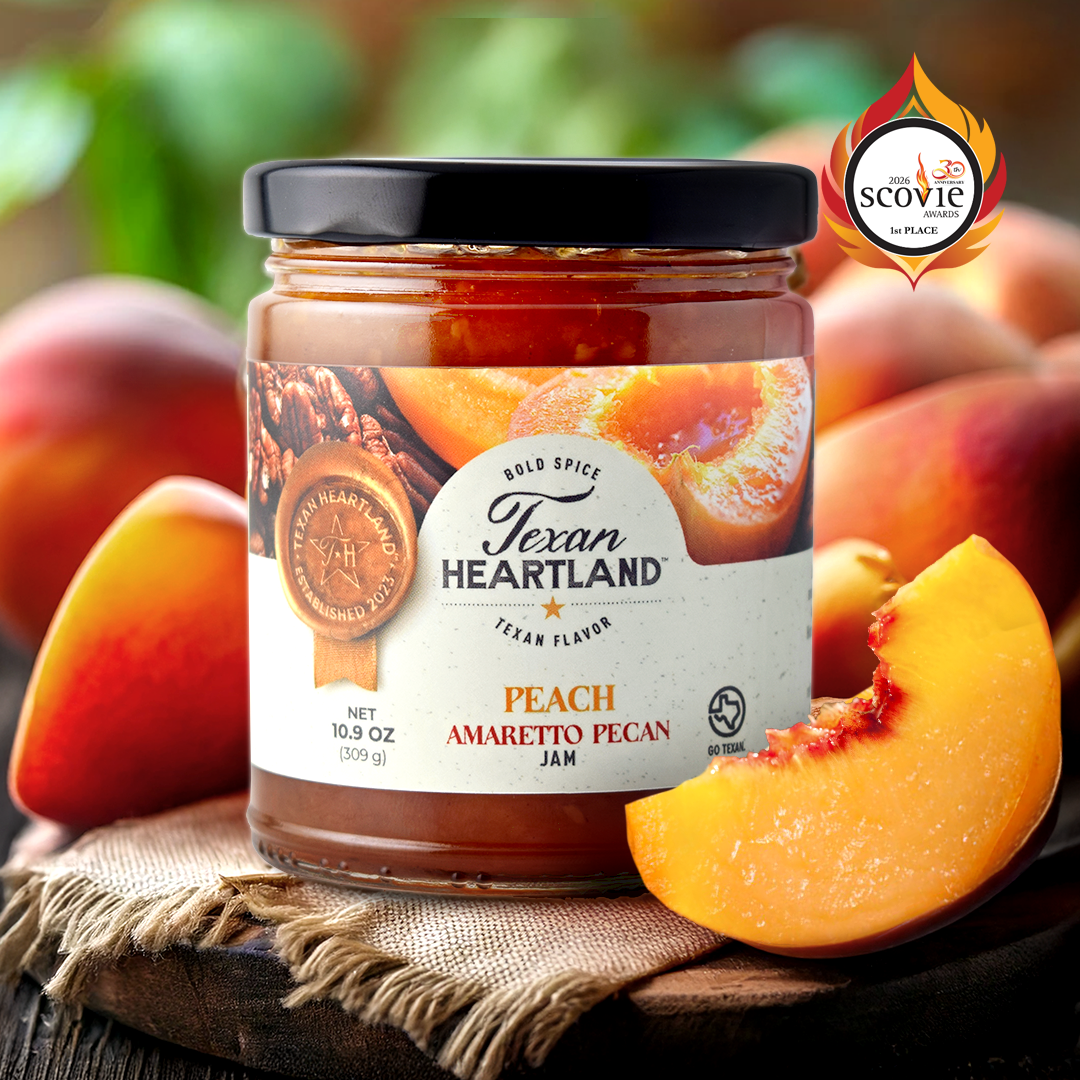 Peach Amaretto Pecan Jam