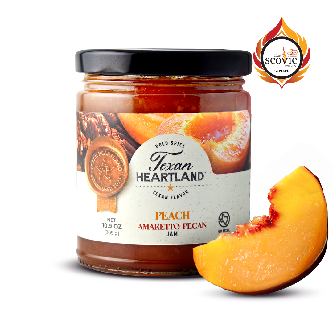Peach Amaretto Pecan Jam