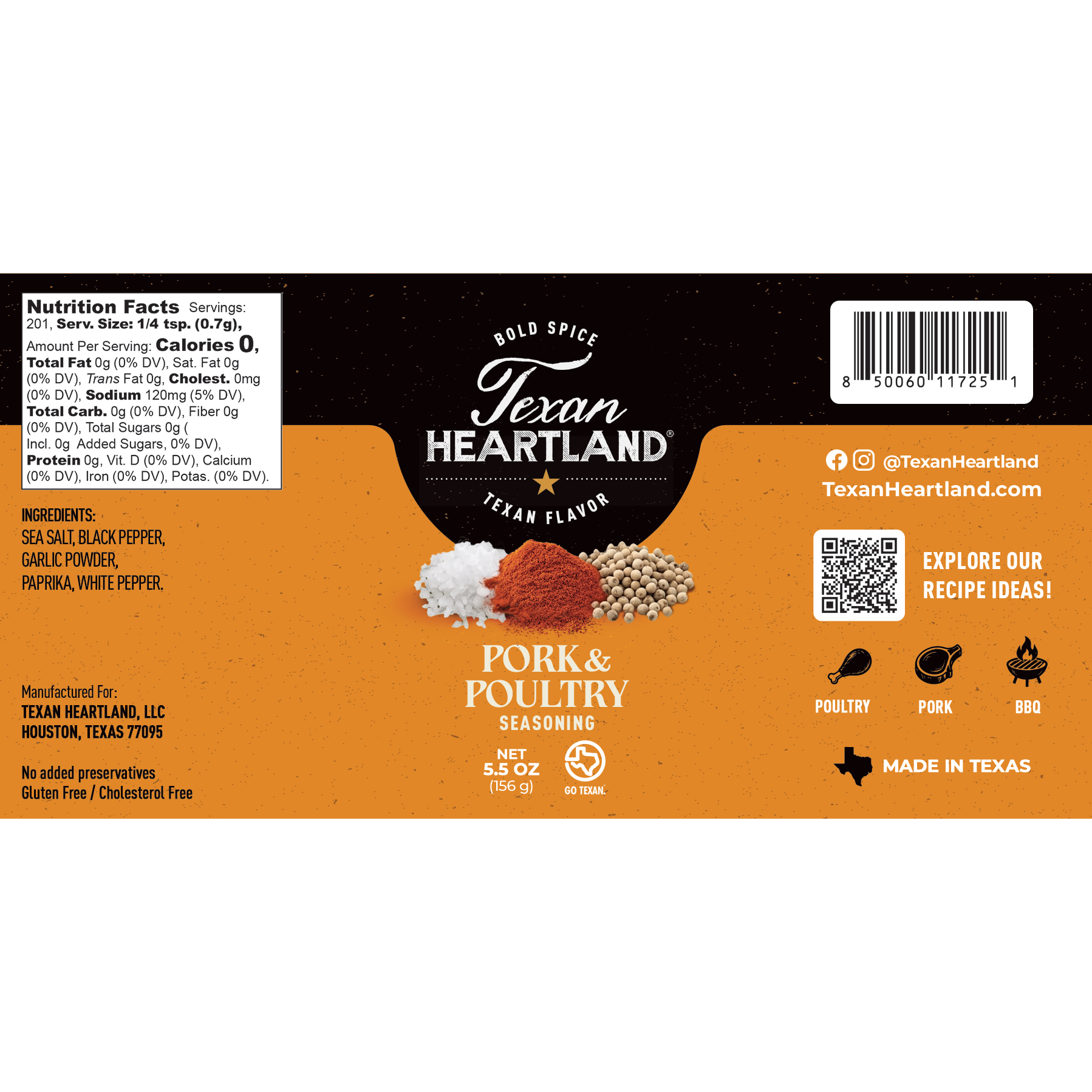 Pork & Poultry Seasoning