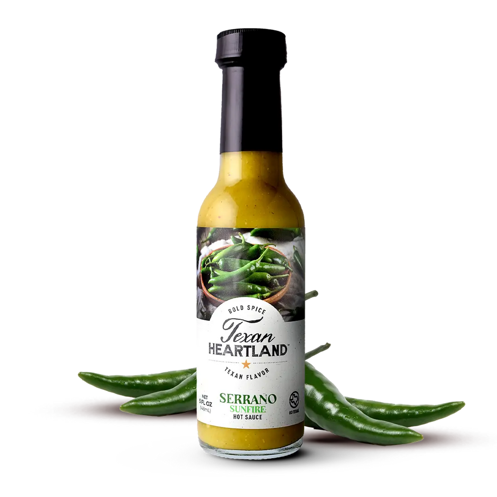 Serrano Sunfire Hot Sauce Texan Heartland
