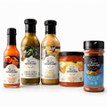 Texan Heartland Seafood Night Bundle with marinades, hot sauce, pepper jam and seafood seasoning