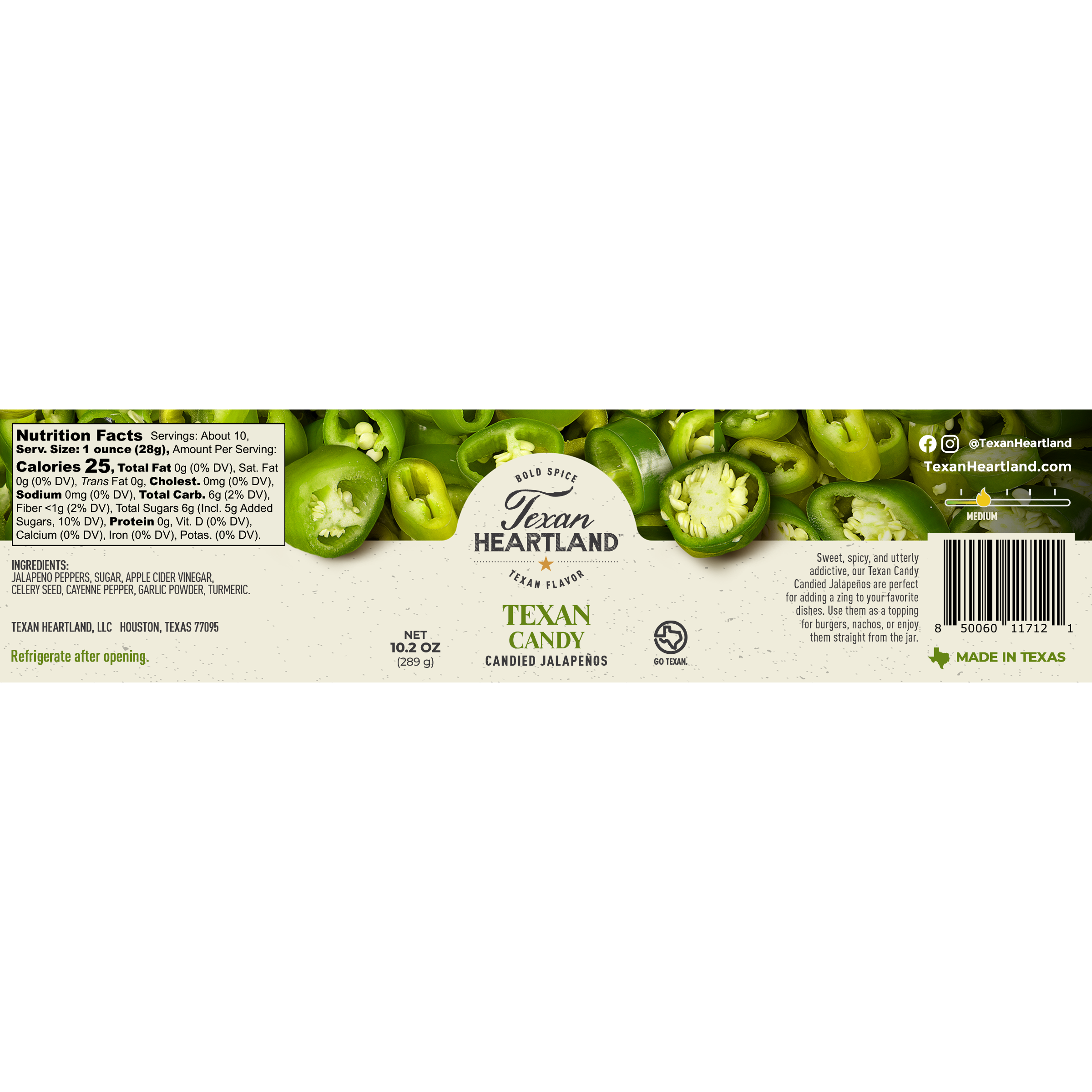 Texan Candy Candied Jalapenos