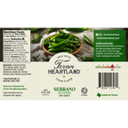 Serrano Sunfire Hot Sauce Texan Heartland