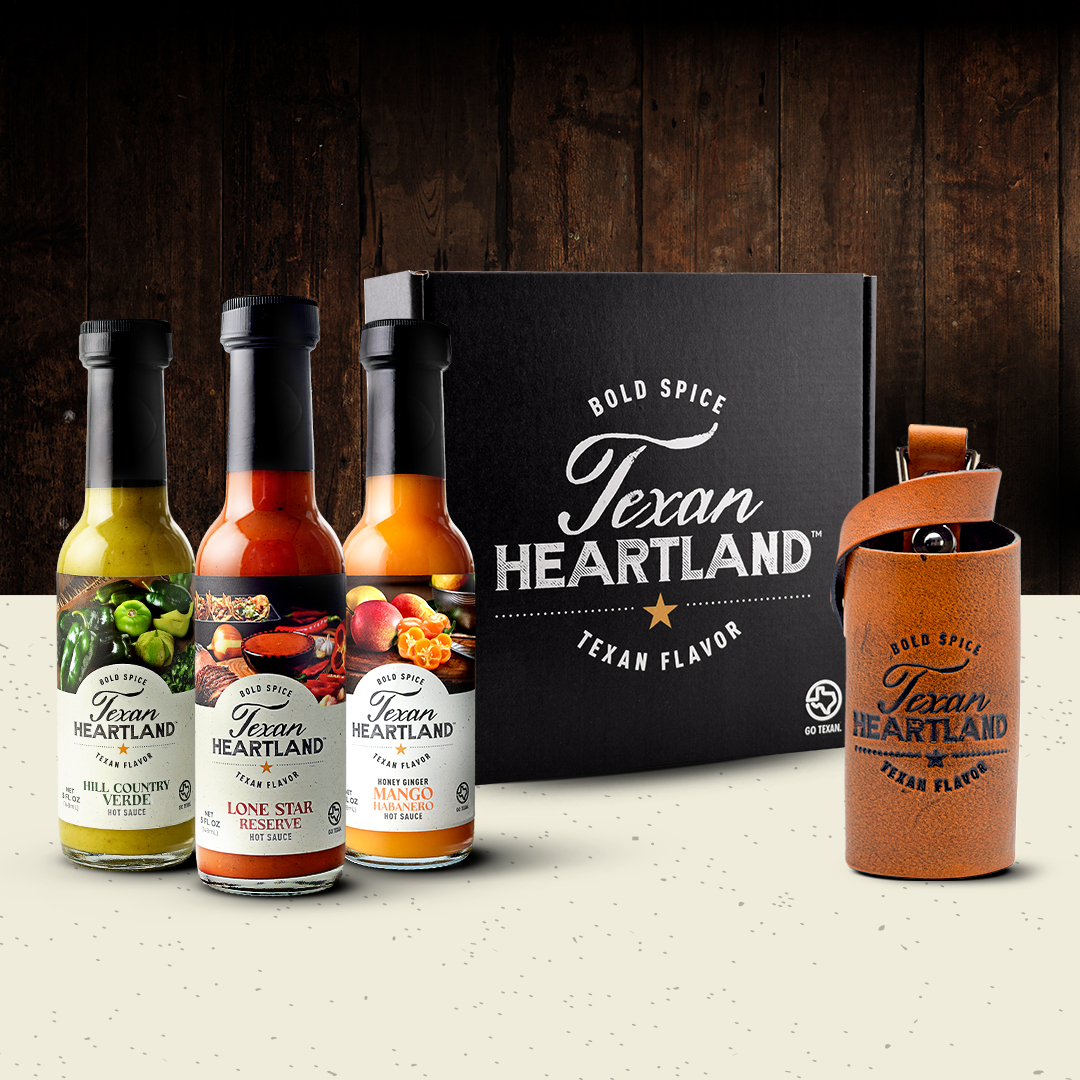 Deluxe Texan Trio Hot Sauce Gift Set