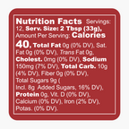 Texas Pequin & Honey mop sauce Nutrition Facts