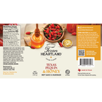 Texas Pequin & Honey Mop Sauce and Marinade Label