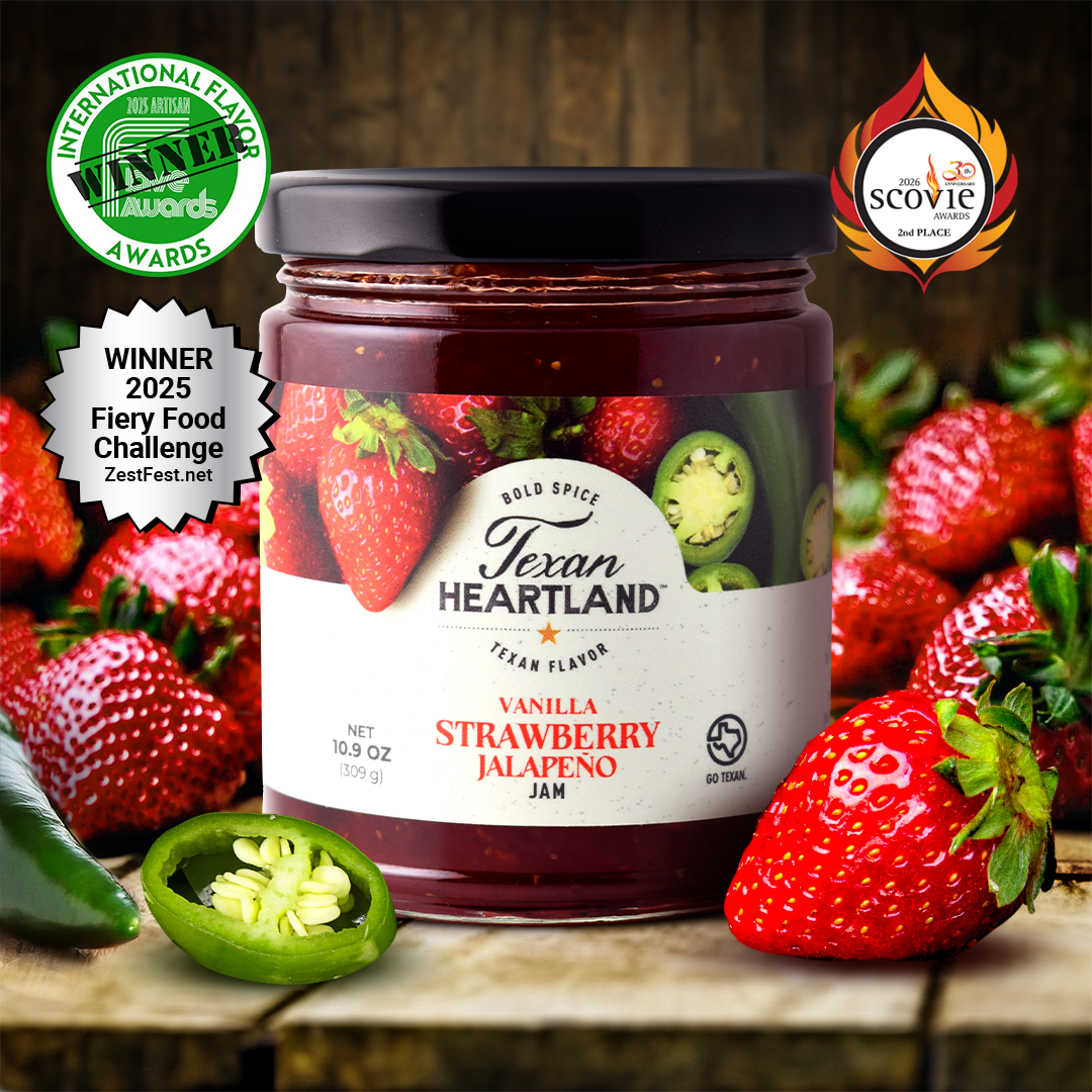 Vanilla Strawberry Jalapeno Jam