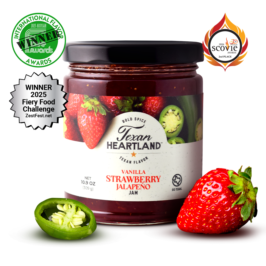 Vanilla Strawberry Jalapeno Jam